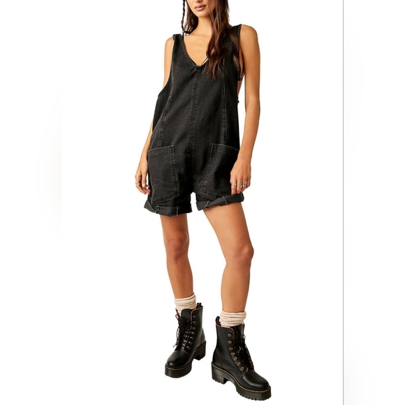 Free People We The Free High Roller Shortall - Picture 1 of 4